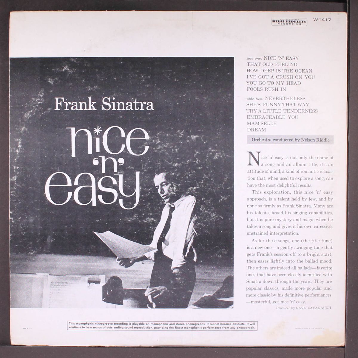 nice 'n easy by FRANK SINATRA
