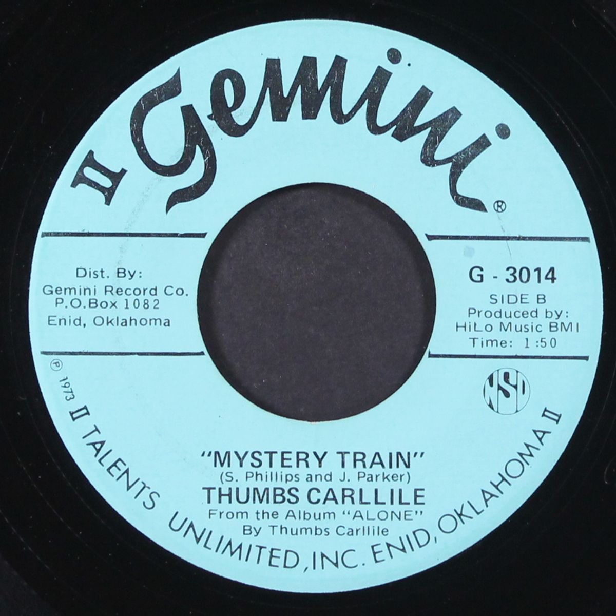 killing me softly / mystery train by THUMBS CARLLILE