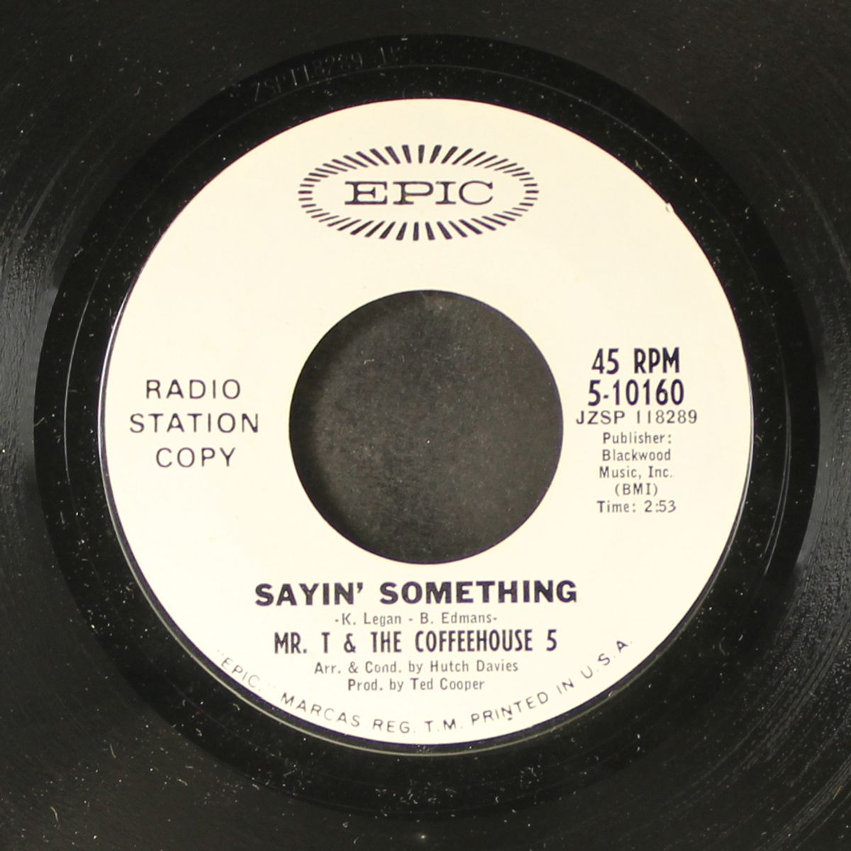 the think drink theme / sayin' something by MR. T & COFFEEHOUSE 5