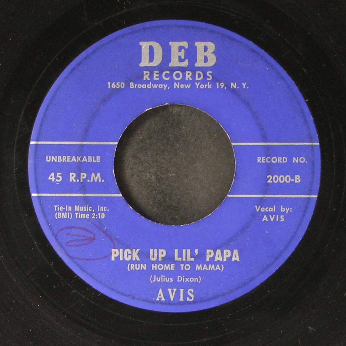 pick up lil' papa / jamie by AVIS