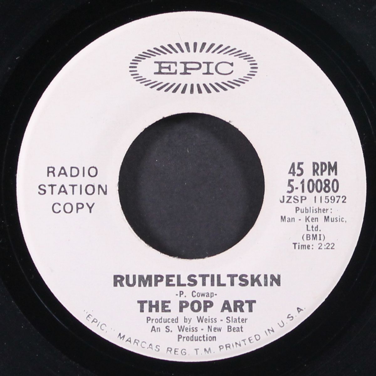 rumplestiltskin / ode to an unknown girl by POP ART