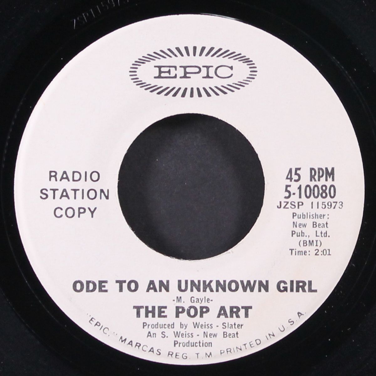 rumplestiltskin / ode to an unknown girl by POP ART