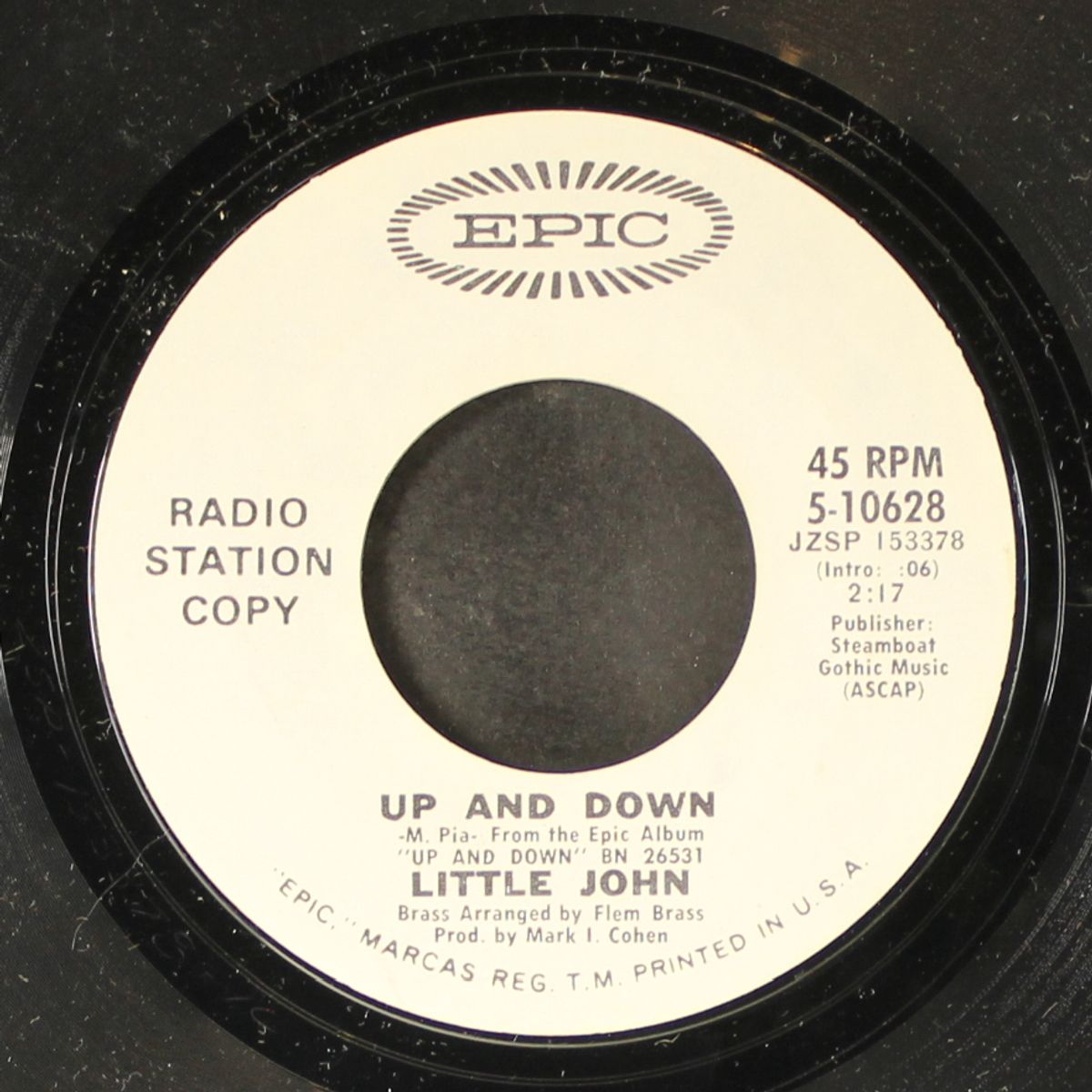 up and down / same by LITTLE JOHN