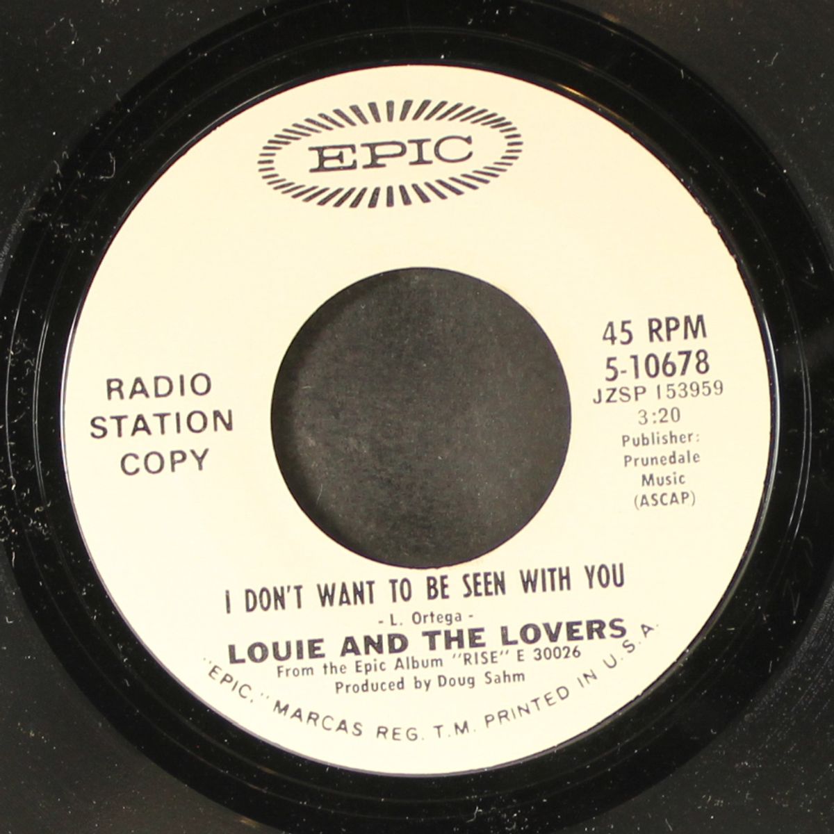 rise / i don't want to be seen with you by LOUIE & LOVERS