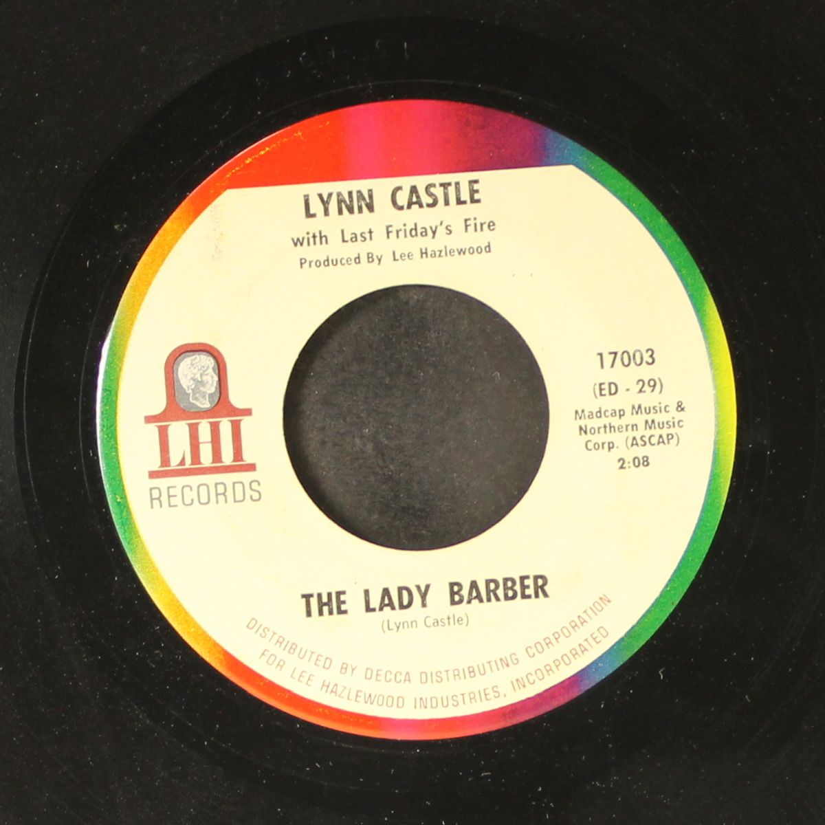 rose colored corner / the lady barber by LYNN CASTLE & LAST FRIDAY'S FIRE