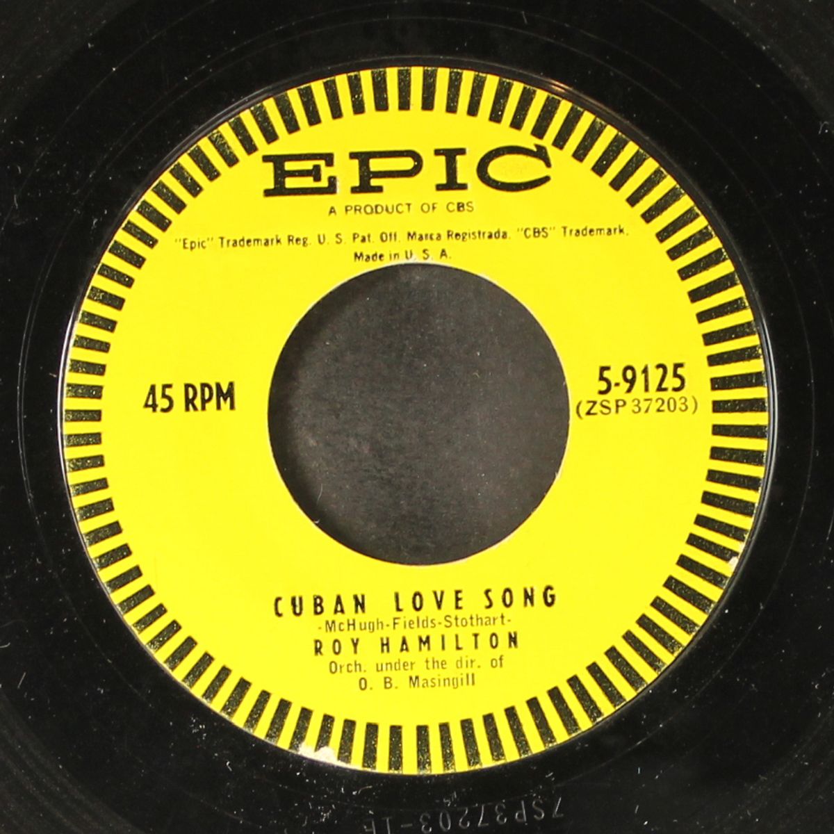 without a song / cuban love song by ROY HAMILTON