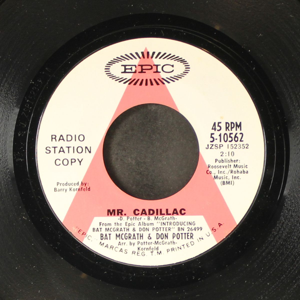mr. cadillac / walking bird by BAT MCGRATH & DON POTTER