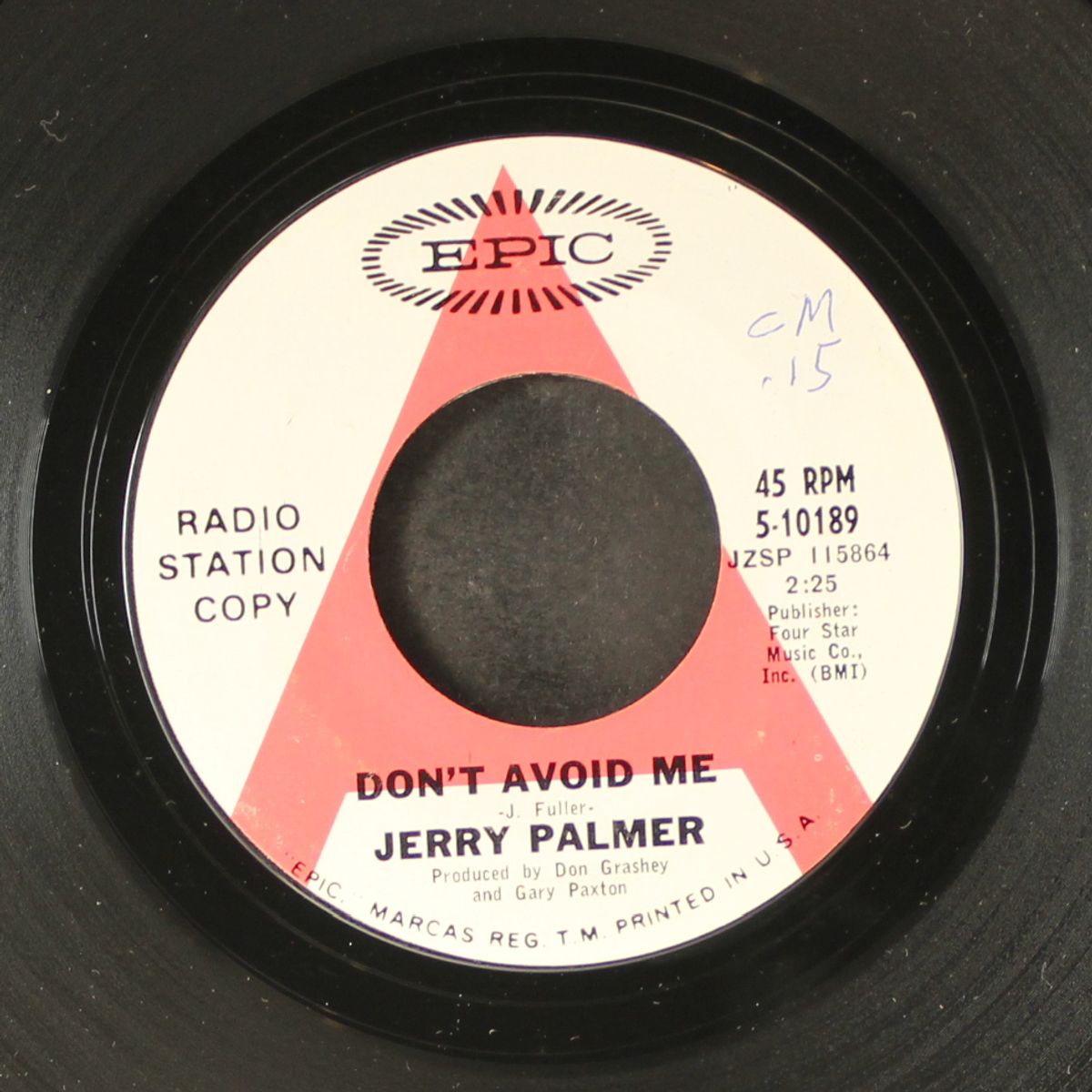 don't avoid me / the heart you break may be your own by JERRY PALMER