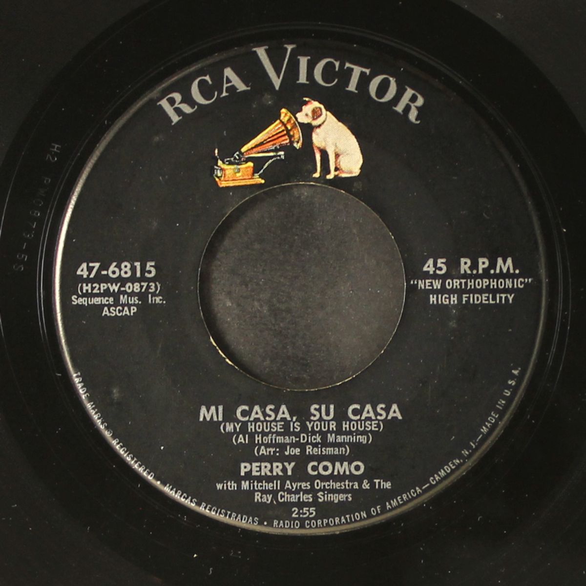 mi casa, su casa by PERRY COMO