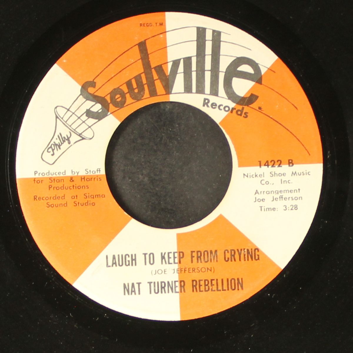 can't go on livin / laugh to keep from crying by NAT TURNER REBELLION