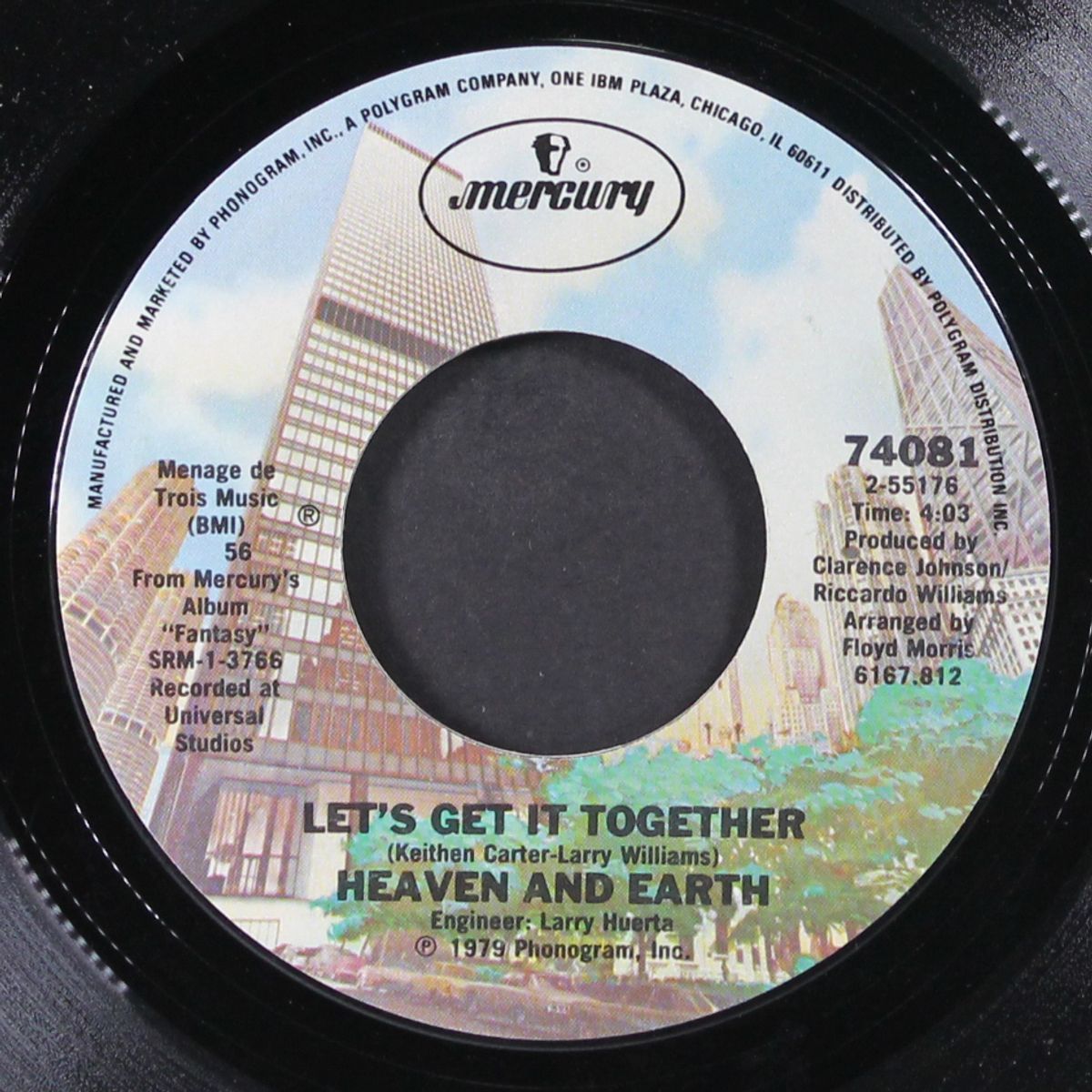 i feel a groove under my feet / let's get it together by HEAVEN & EARTH