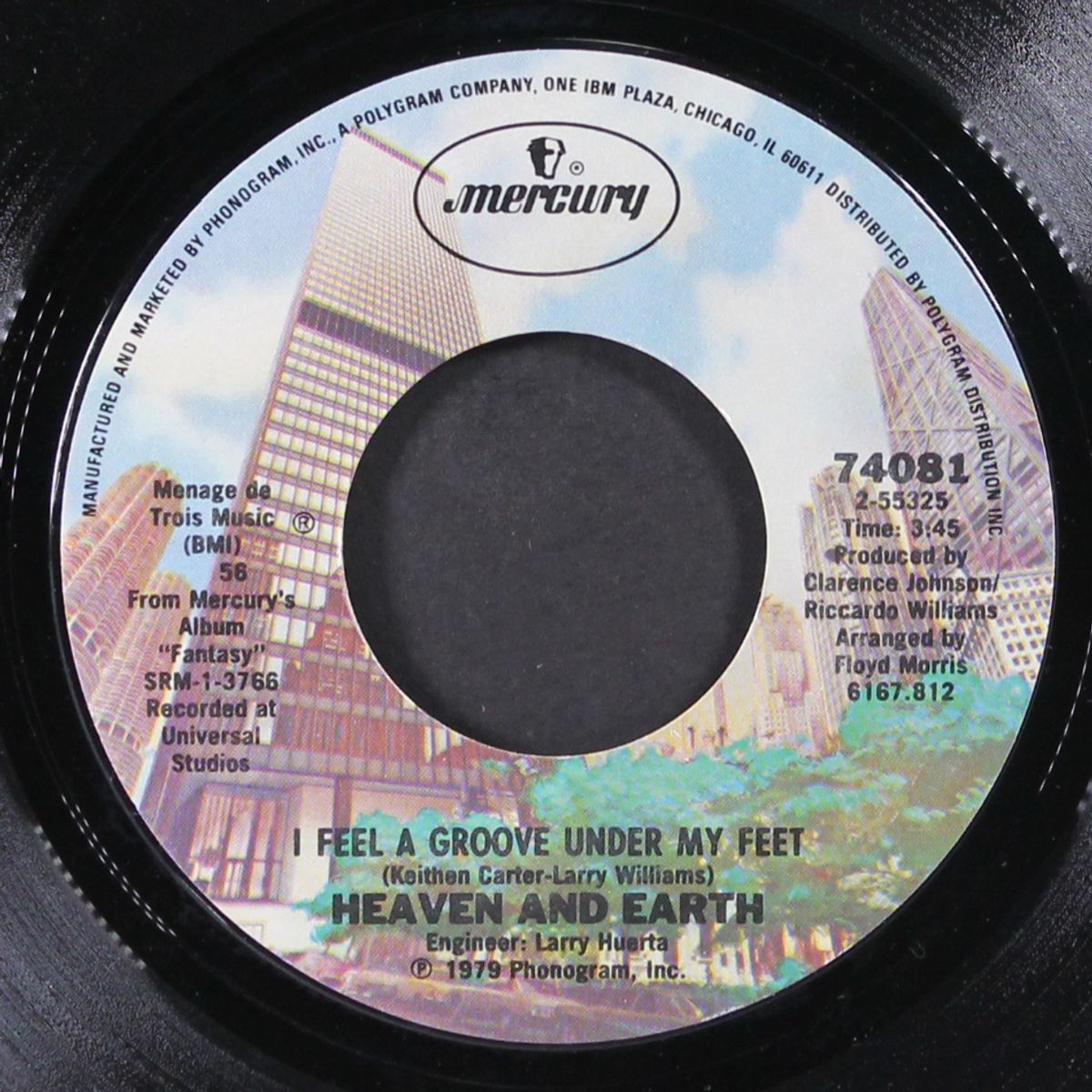 i feel a groove under my feet / let's get it together by HEAVEN & EARTH