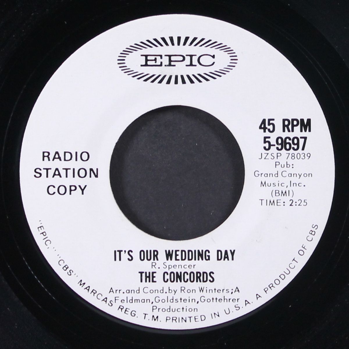 should i cry / it's our wedding day by CONCORDS