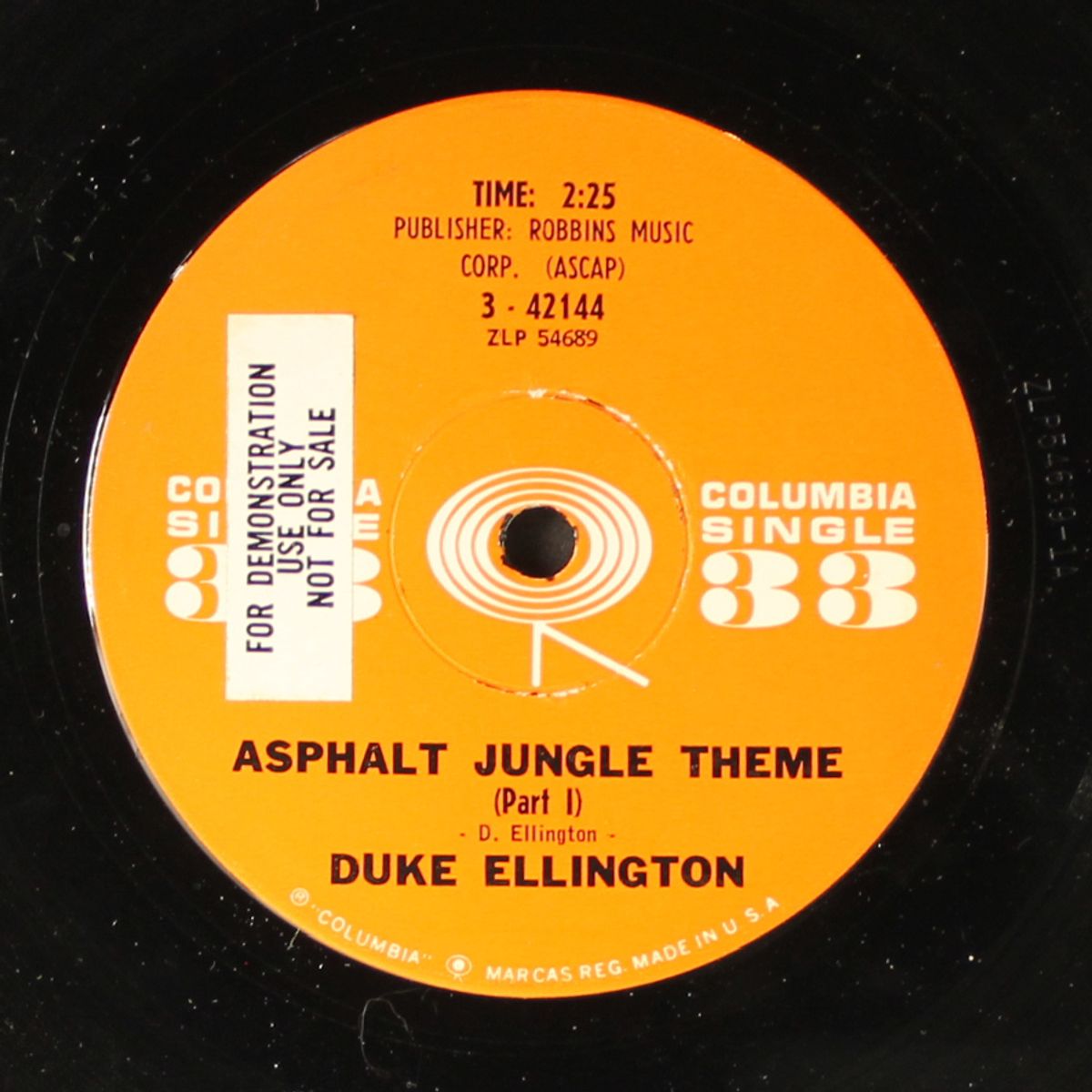 asphalt jungle theme / part 2 by DUKE ELLINGTON