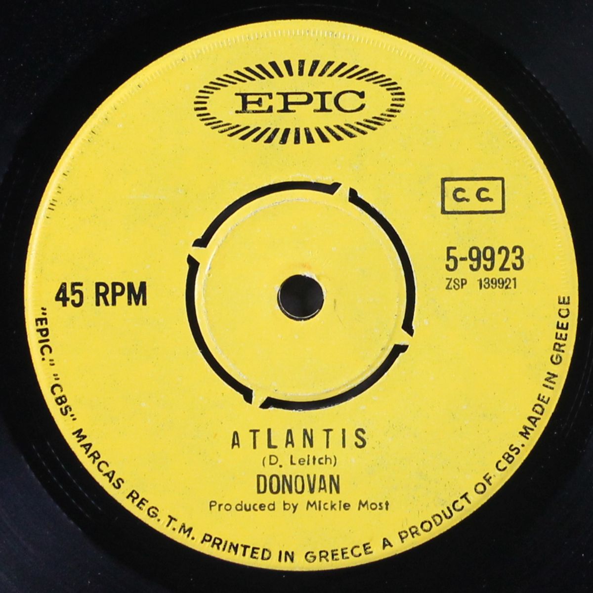 atlantis / to susan on the west coast waiting by DONOVAN