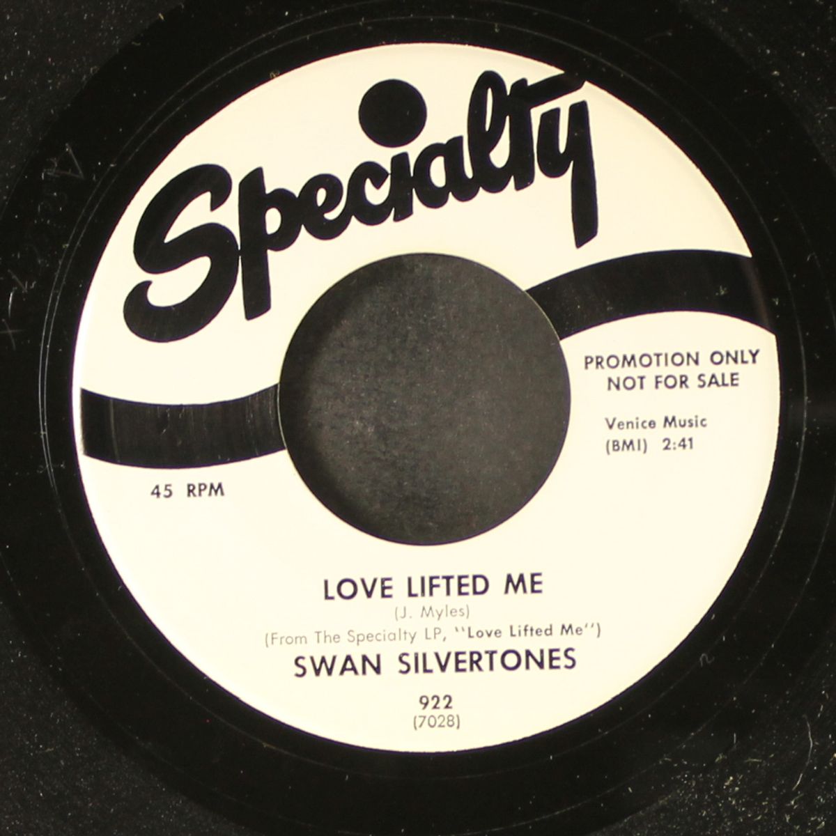 i'm a-rollin' / love lifted me by SWAN SILVERTONES