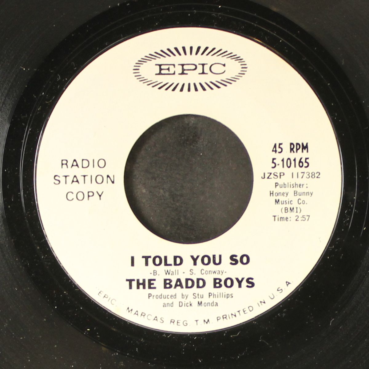 folks in a hurry / i told you so by BADD BOYS