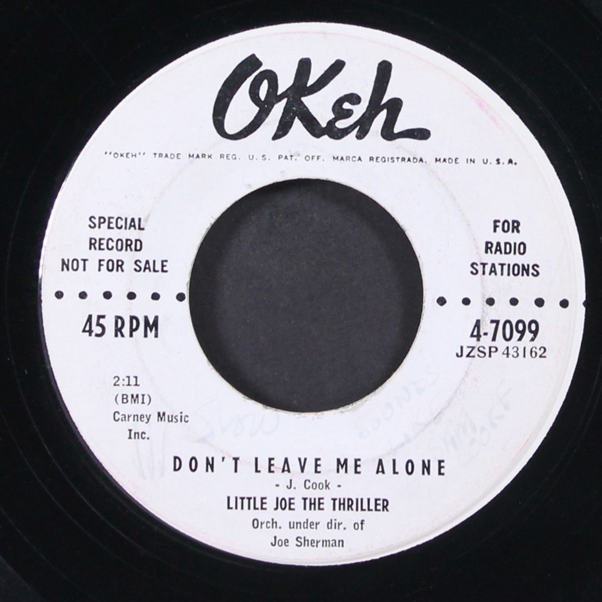 what's happened to your halo? / don't leave me alone by LITTLE JOE THE THRILLER