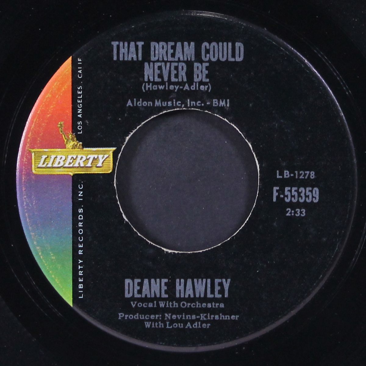 pocketful of rainbows / that dream could never be by DEANE HAWLEY