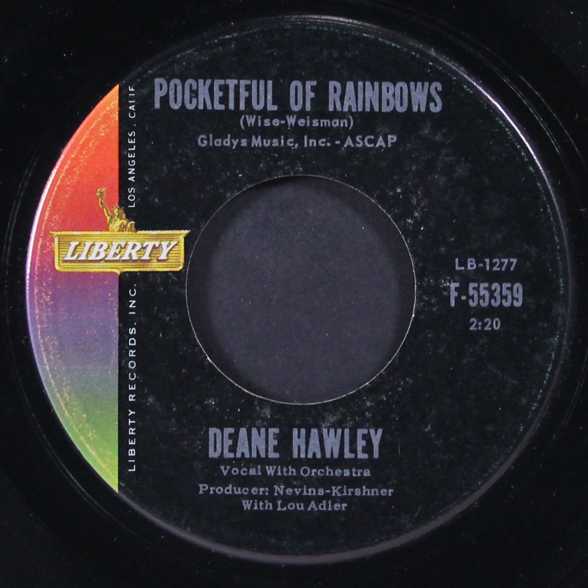 pocketful of rainbows / that dream could never be by DEANE HAWLEY