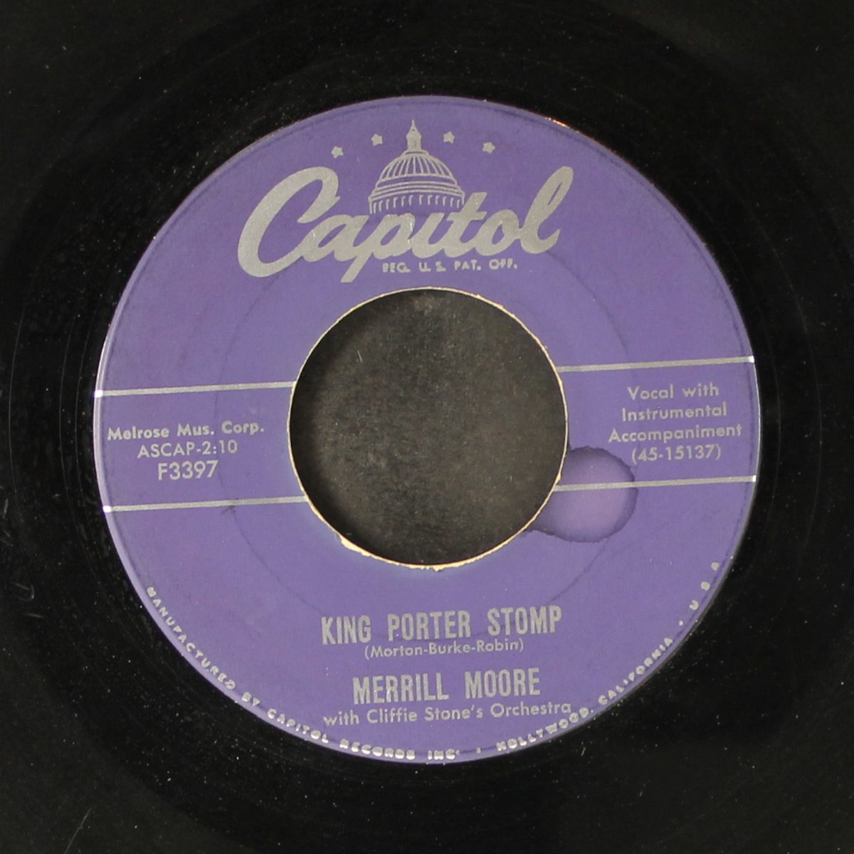 rock island line / king porter stomp by MERRILL MOORE