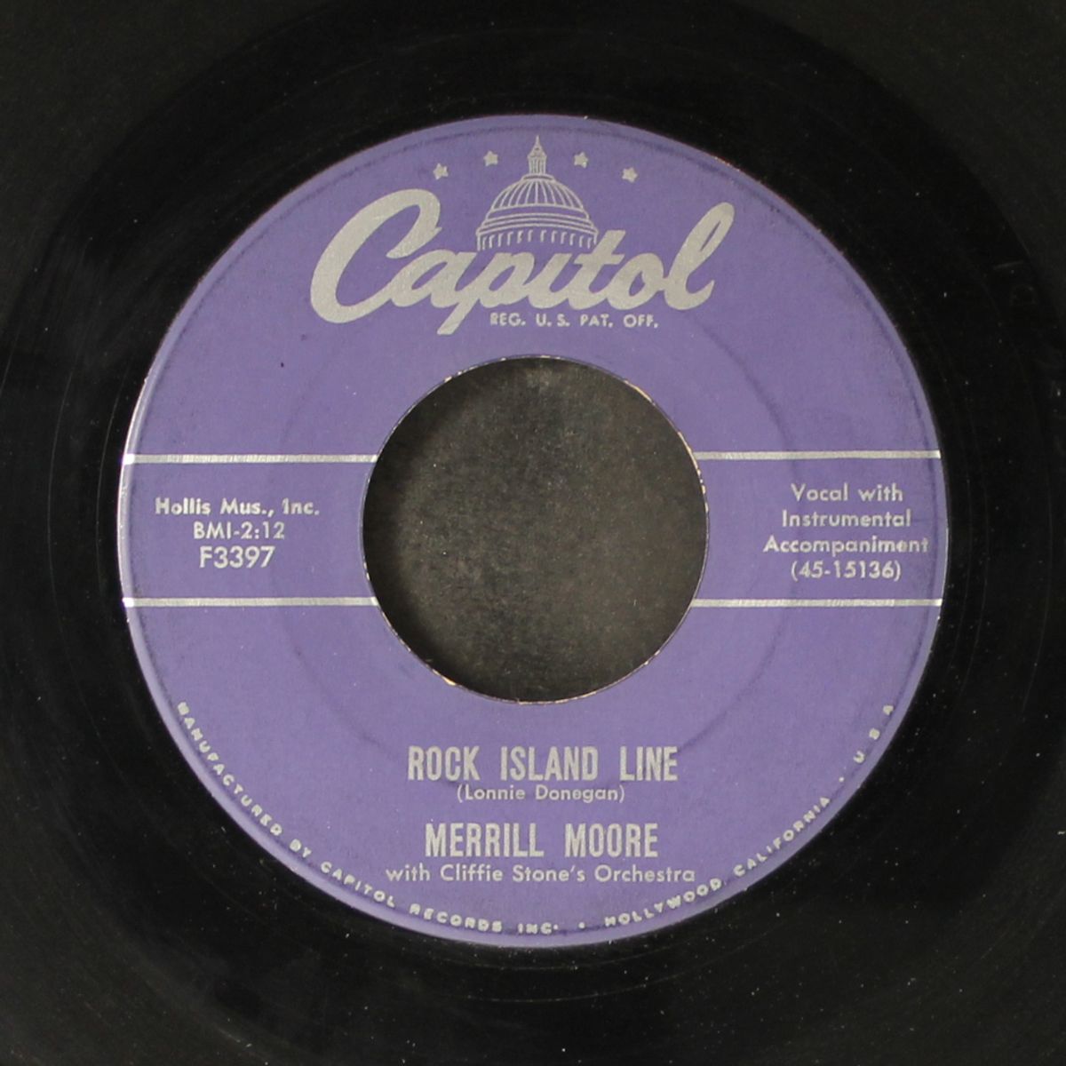 rock island line / king porter stomp by MERRILL MOORE