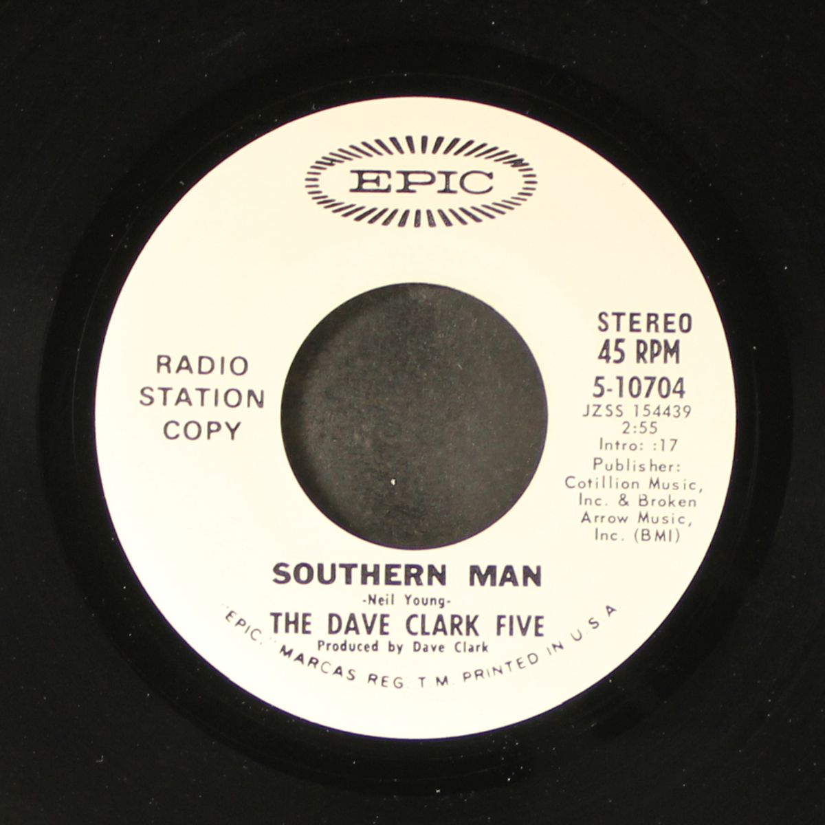 southern man / mono by DAVE CLARK FIVE