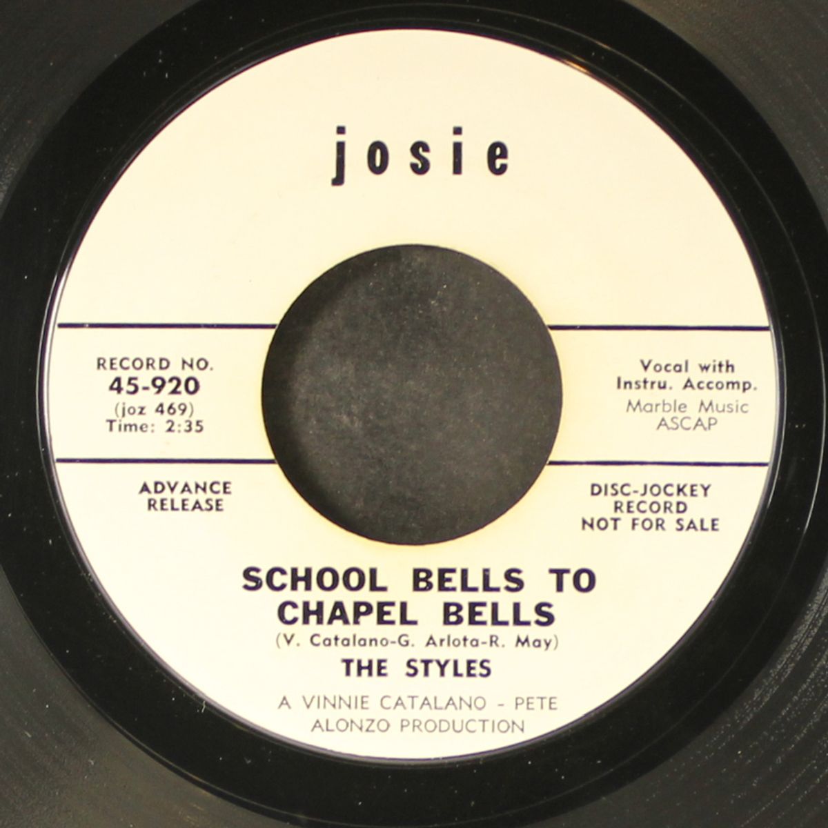 school bells to chapel bells / i love you for sentimental reasons by STYLES