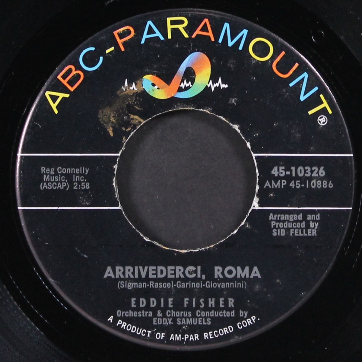 arrivederci roma / a camminare by EDDIE FISHER