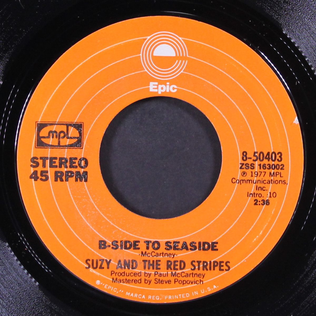 seaside woman / b-side to seaside by SUZY & RED STRIPES