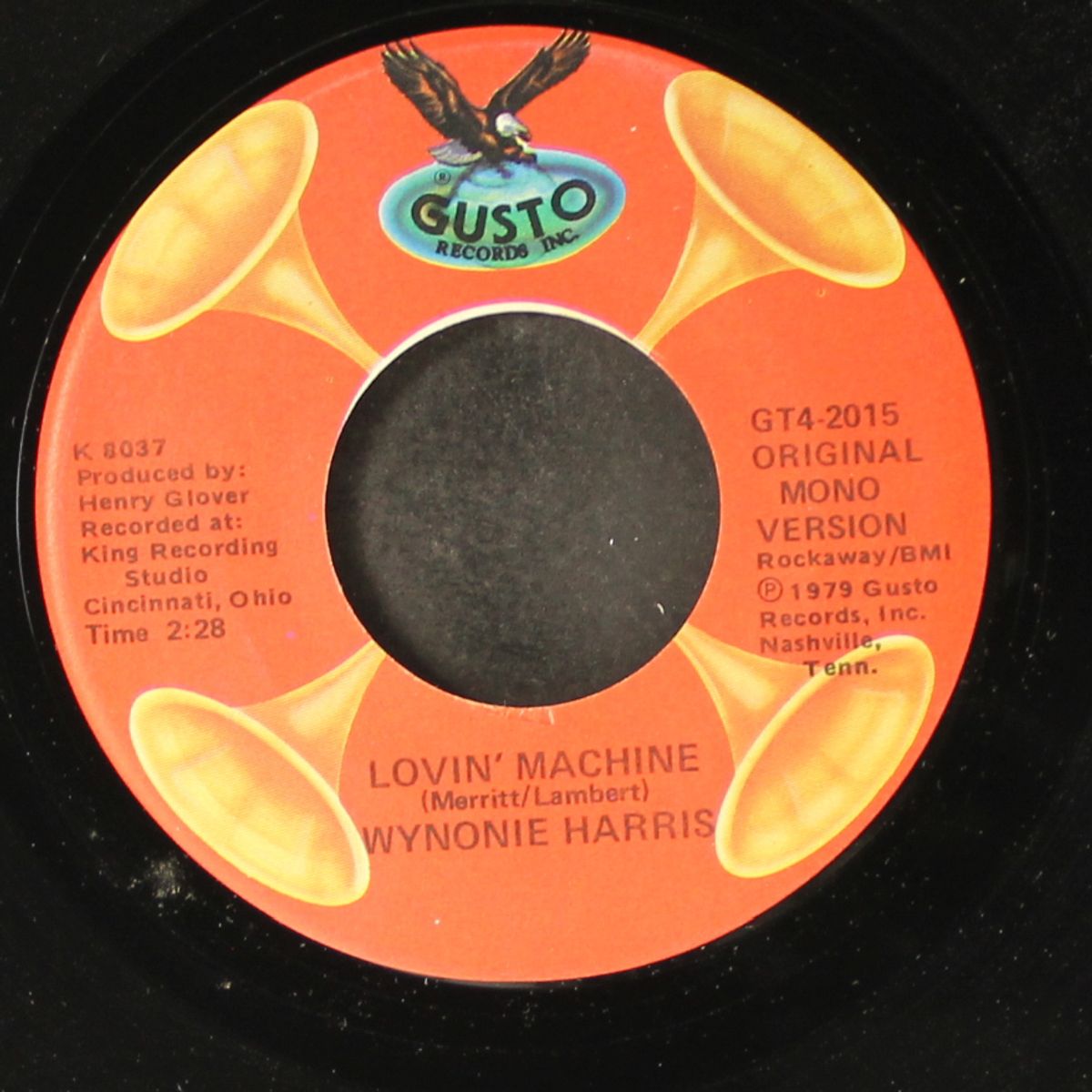 lovin' machine / bloodshot eyes by WYNONIE HARRIS