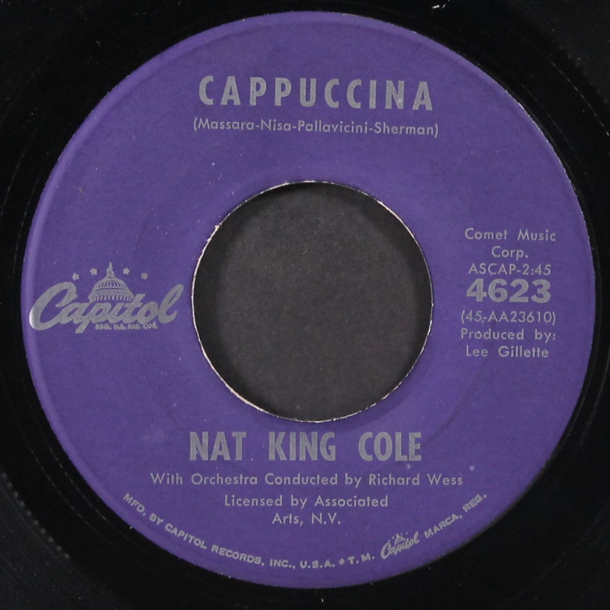 let true love begin / cappuccina by NAT KING COLE