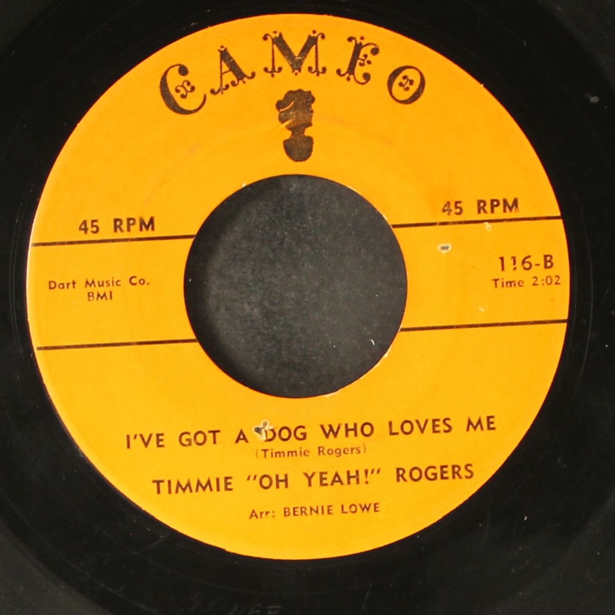 back to school again / i've got a dog who loves me by TIMMIE ROGERS