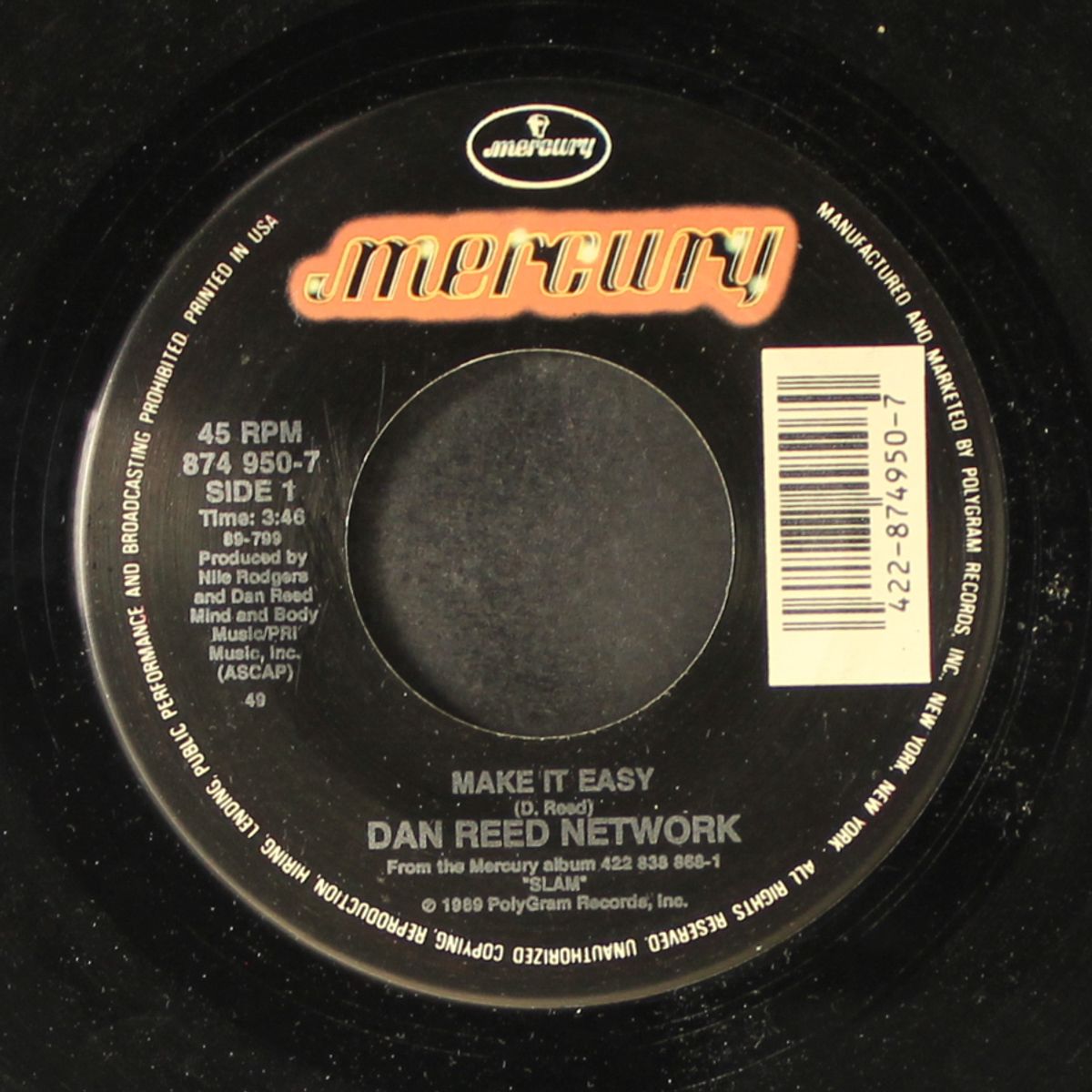 make it easy / come alive by DAN REED NETWORK