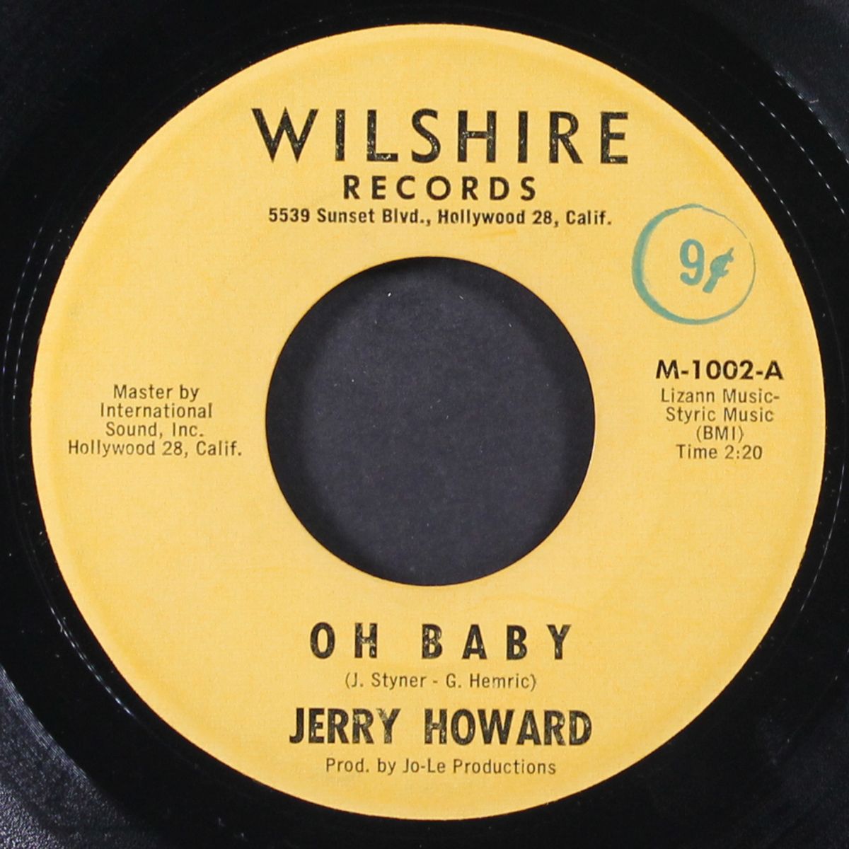 oh baby / don't take me for granted by JERRY HOWARD