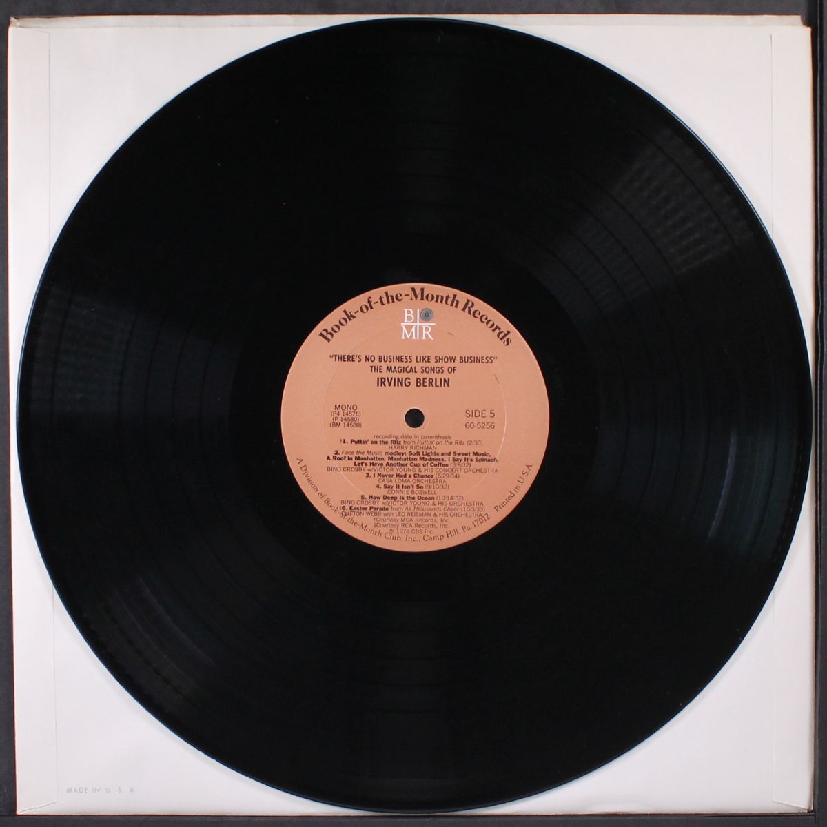 there's no business like show business by IRVING BERLIN