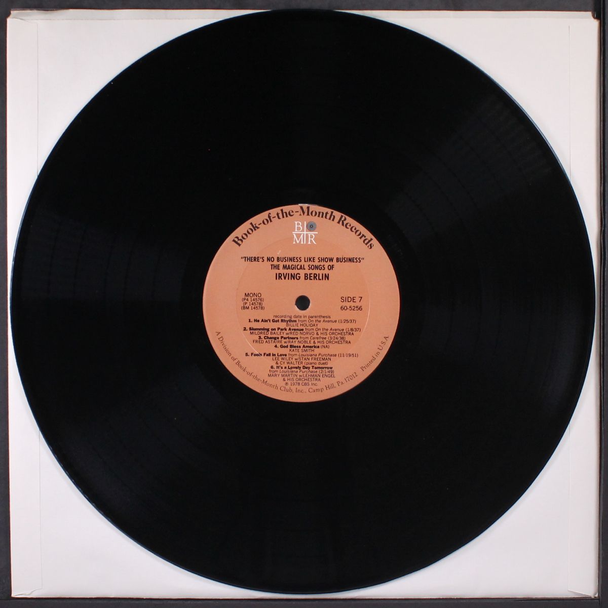 there's no business like show business by IRVING BERLIN