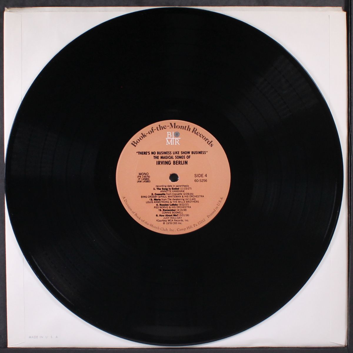 there's no business like show business by IRVING BERLIN