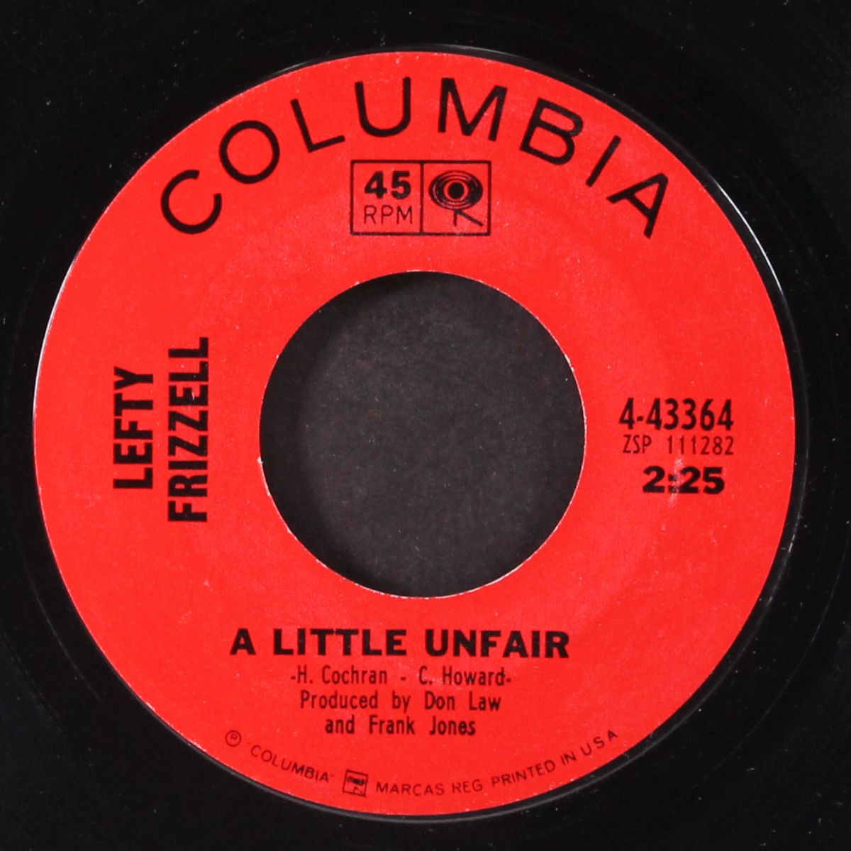 love looks good on you / a little unfair by LEFTY FRIZZELL