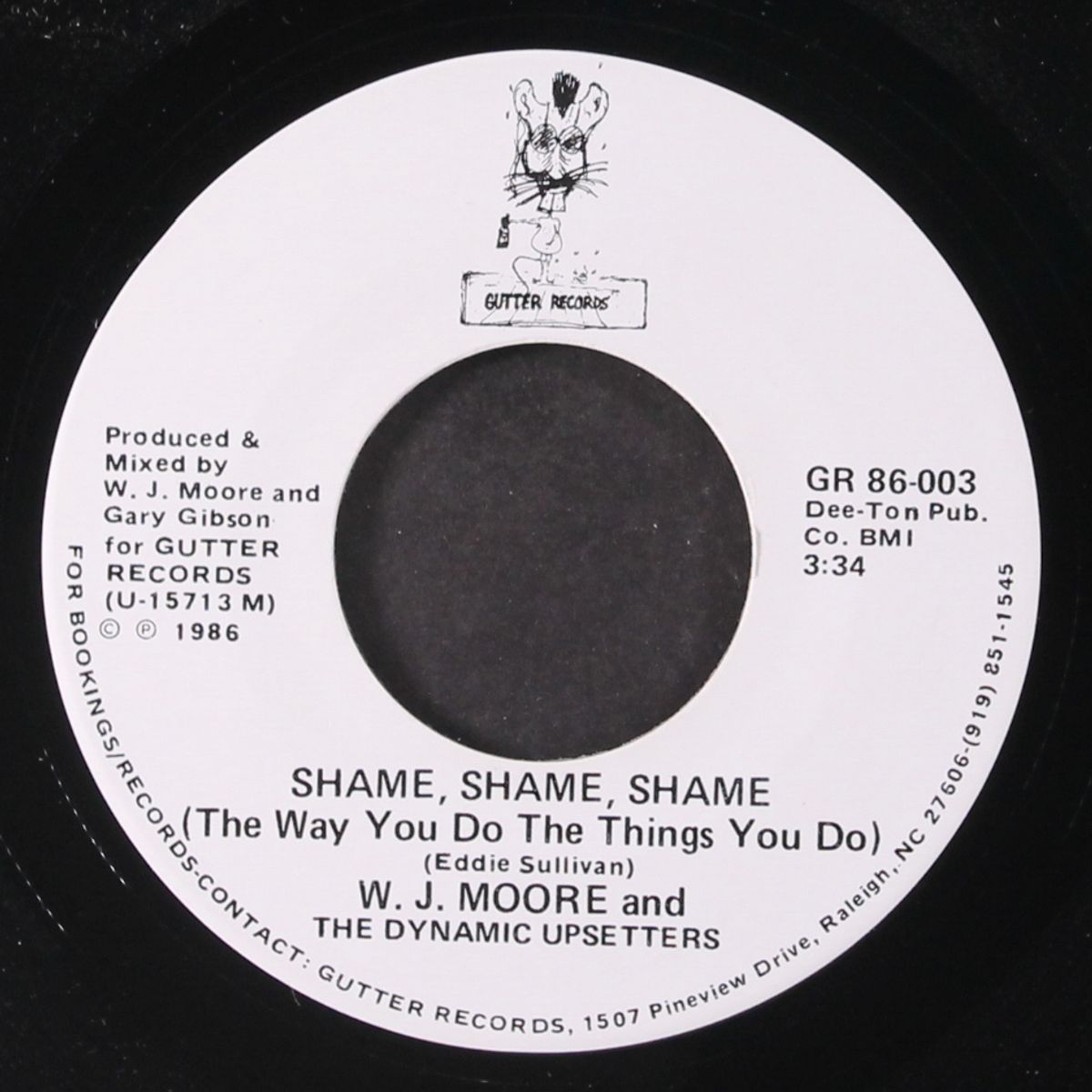 shame, shame, shame by W.J. MOORE & DYNAMIC UPSETTERS