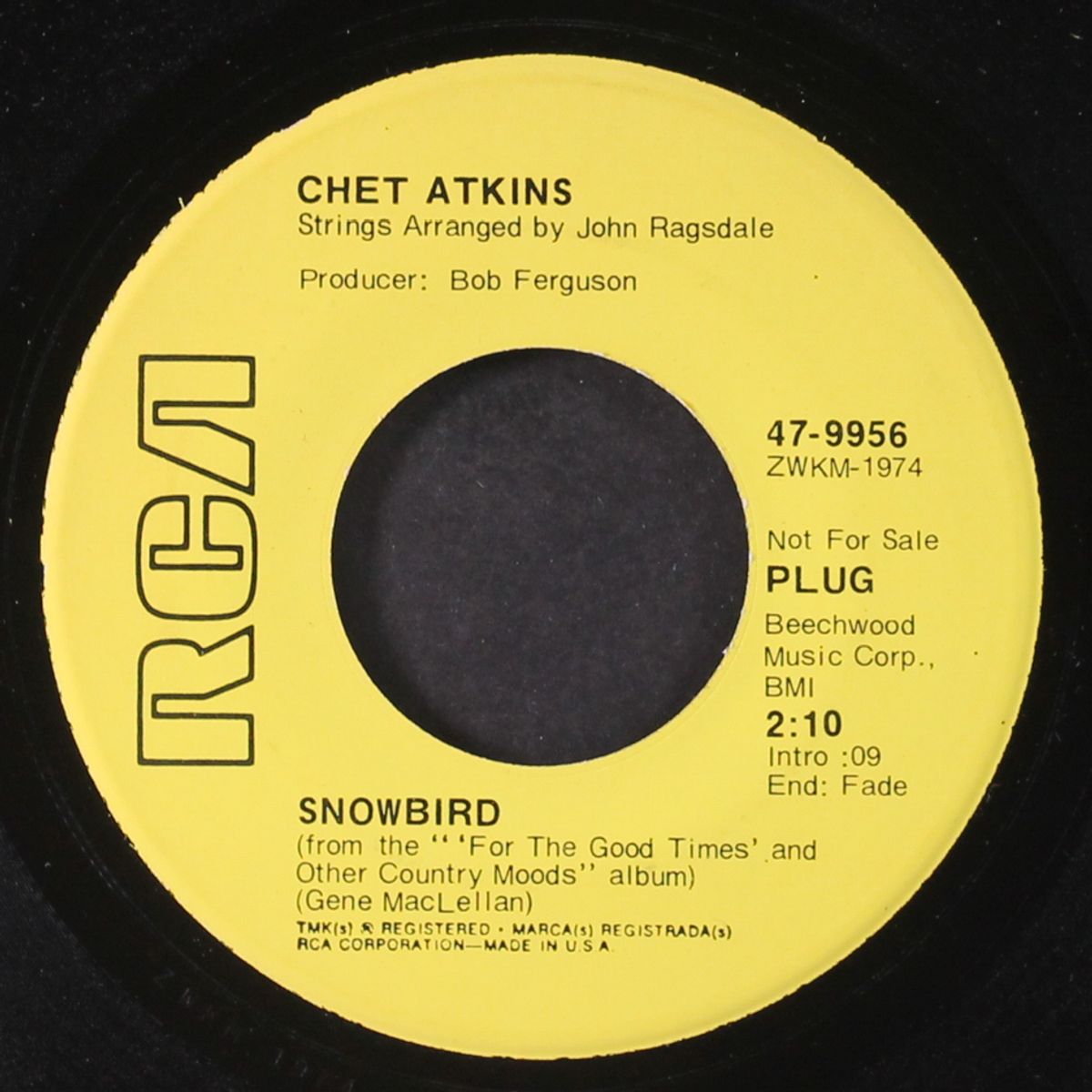 snowbird / chaplin in new shoes by CHET ATKINS