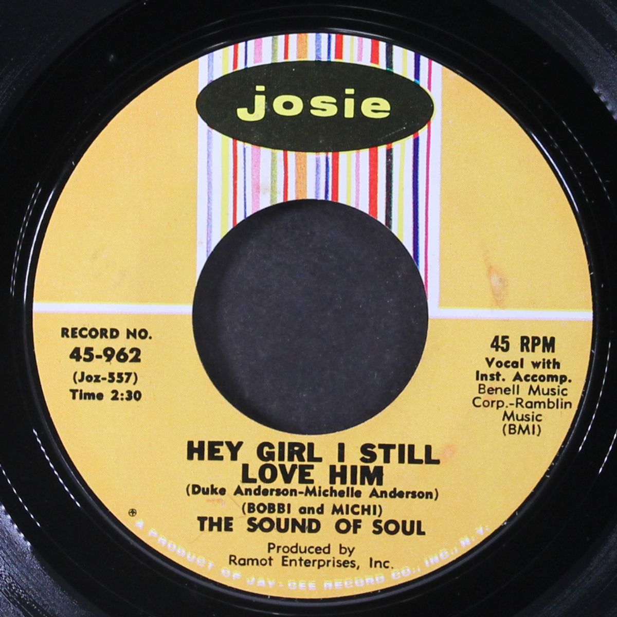 hey girl i still love him / love is such a funny thing by SOUND OF SOUL