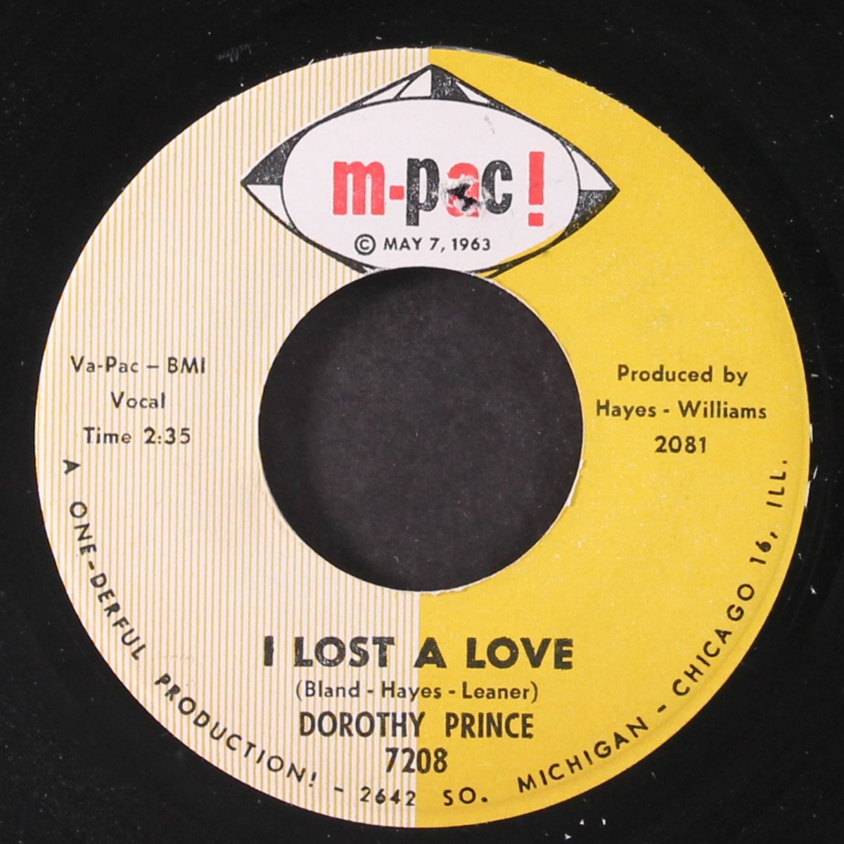 i lost a love / hey mister by DOROTHY PRINCE