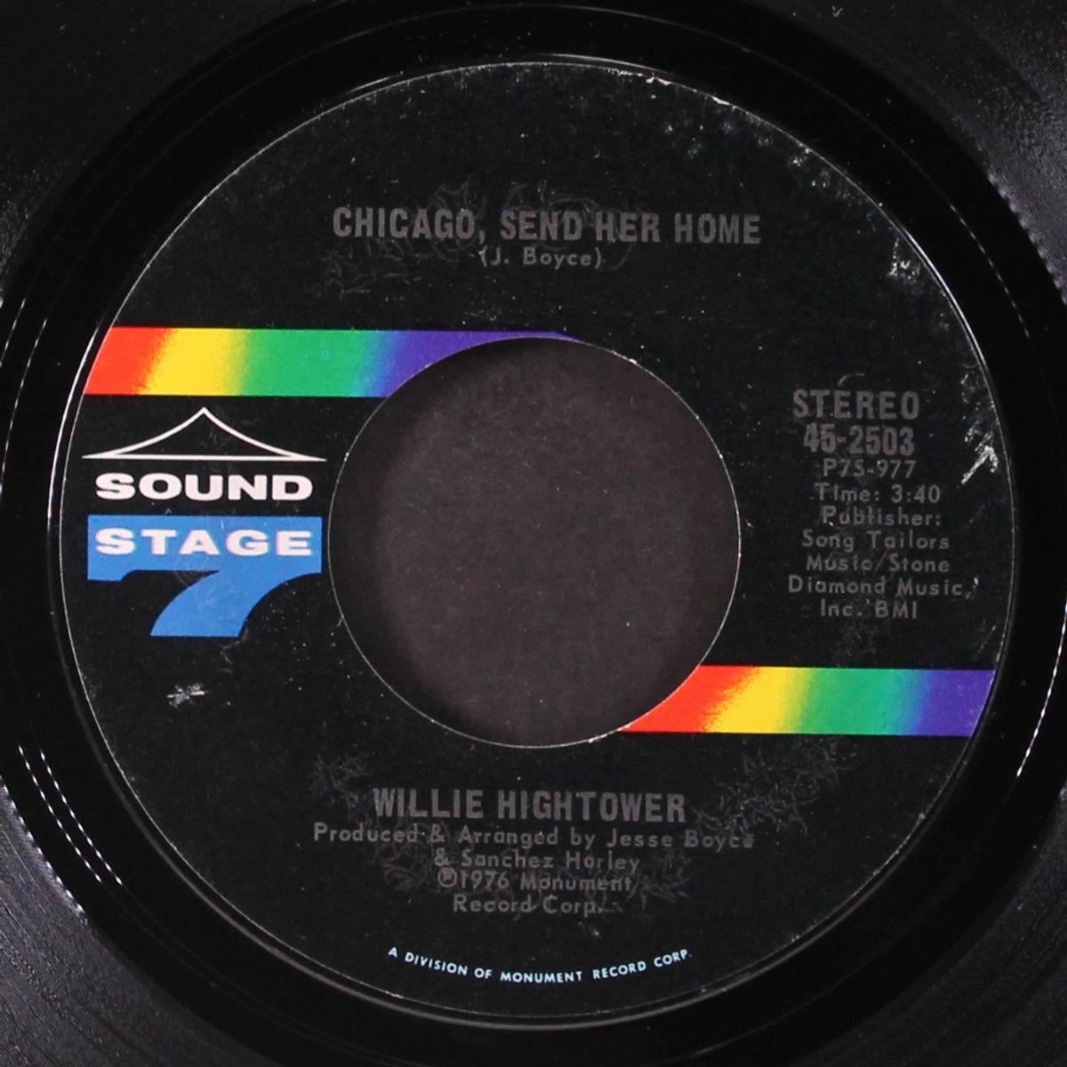 ain't nothing wrong (with loving one woman / chicago send her home) by WILLIE HIGHTOWER