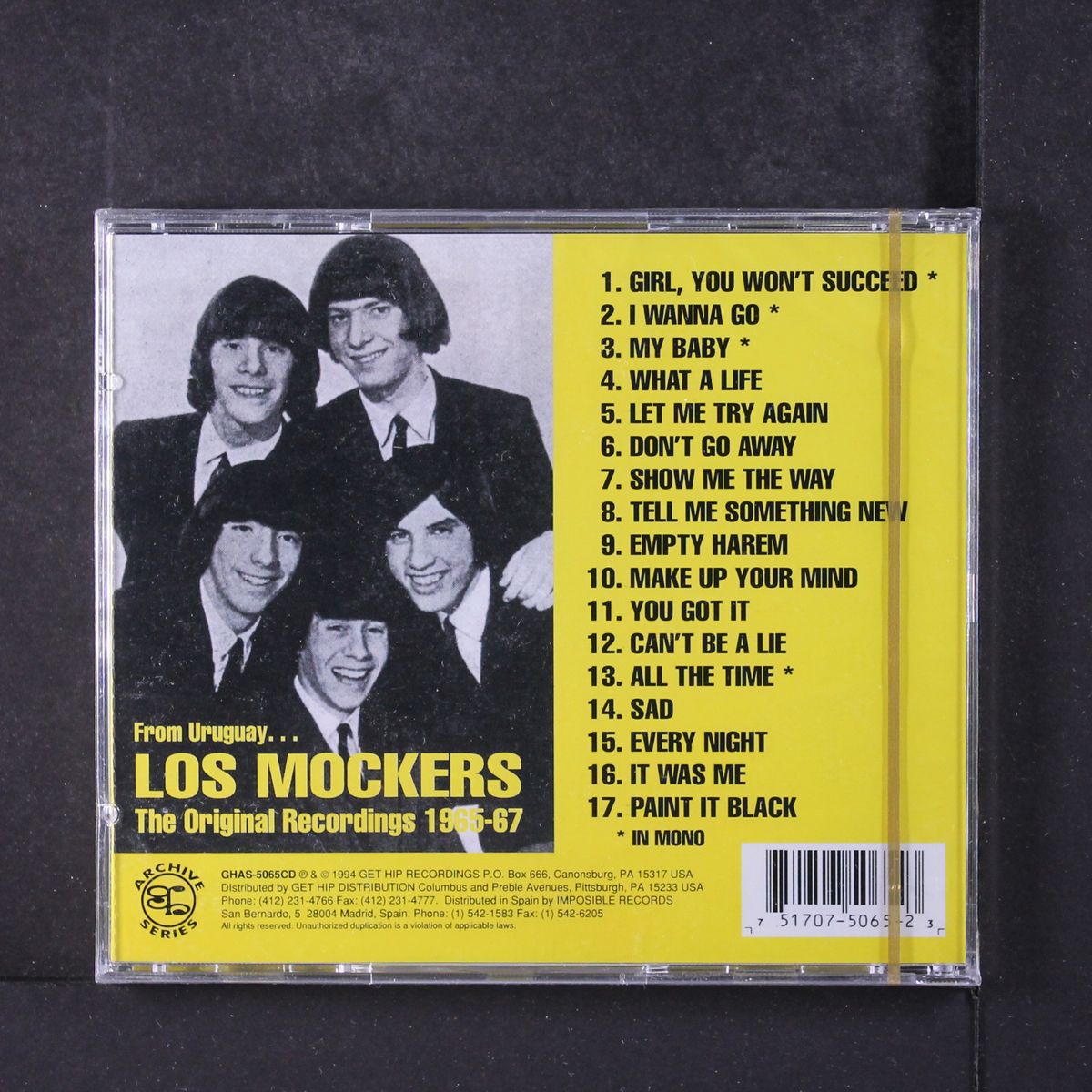 the original recordings 1965-1967 by LOS MOCKERS