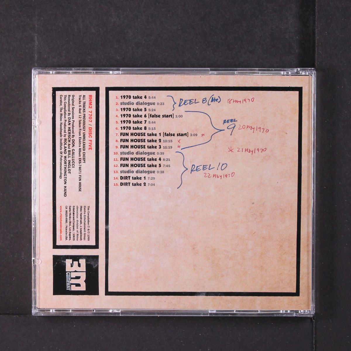 1970: the complete fun house sessions by STOOGES