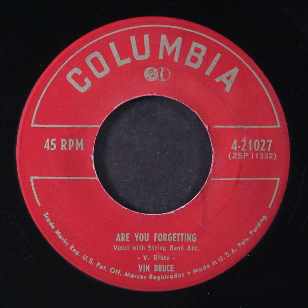 knockin' on the door / are you forgetting by VIN BRUCE