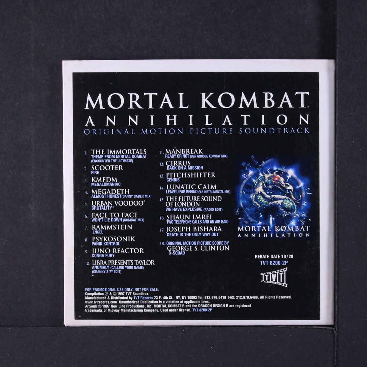 mortal kombat annihilation by SOUNDTRACK