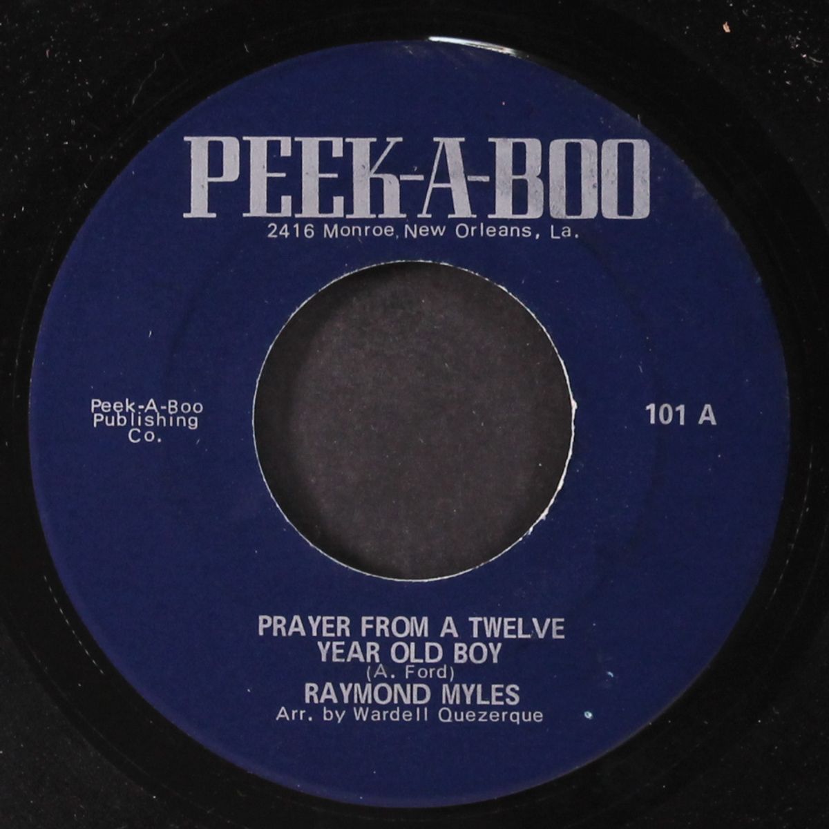 you made a man out of me, baby / prayer from a twelve year old boy by RAYMOND MYLES