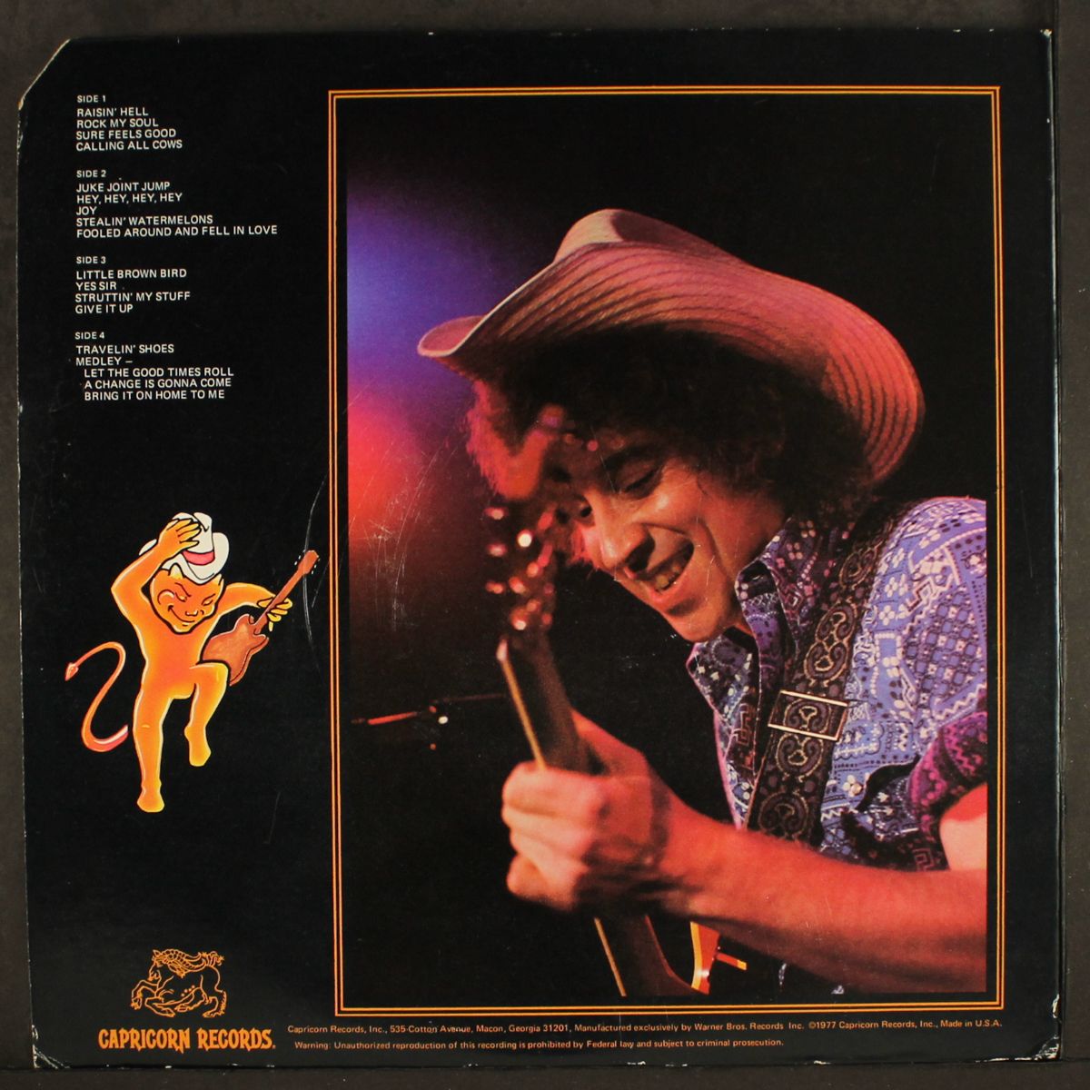 live, raisin' hell! by ELVIN BISHOP